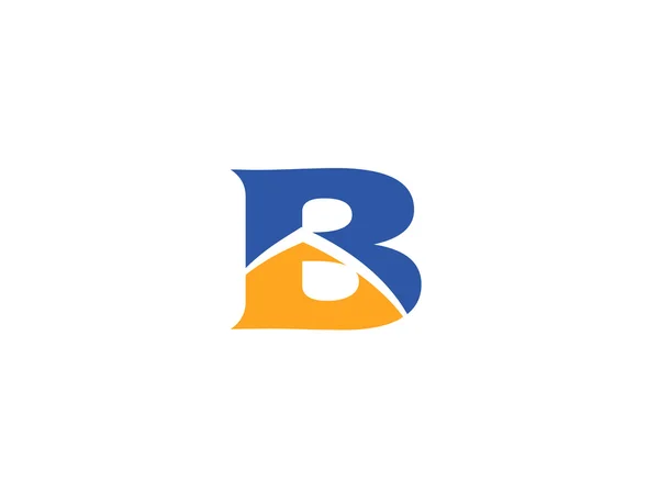 Letter B Logo pictogram ontwerp sjabloon elementen — Stockvector