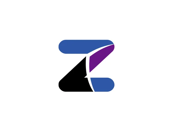 Mektup z logo simge tasarım şablonu öğeleri — Stok Vektör