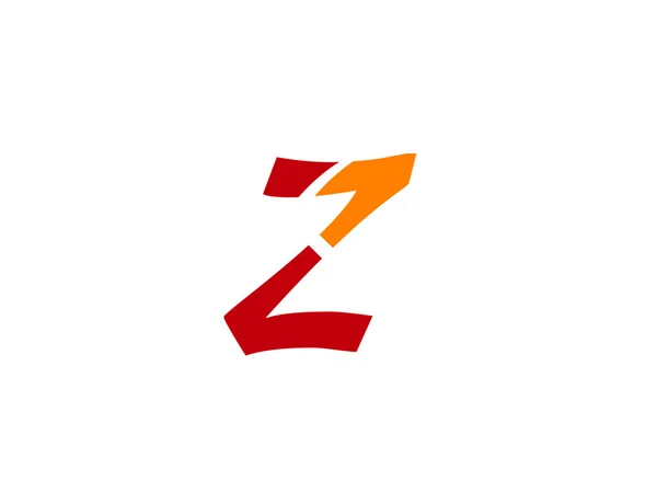 Γράμμα z λογότυπο εικονίδιο στοιχεία πρότυπο σχεδίασης — Διανυσματικό Αρχείο