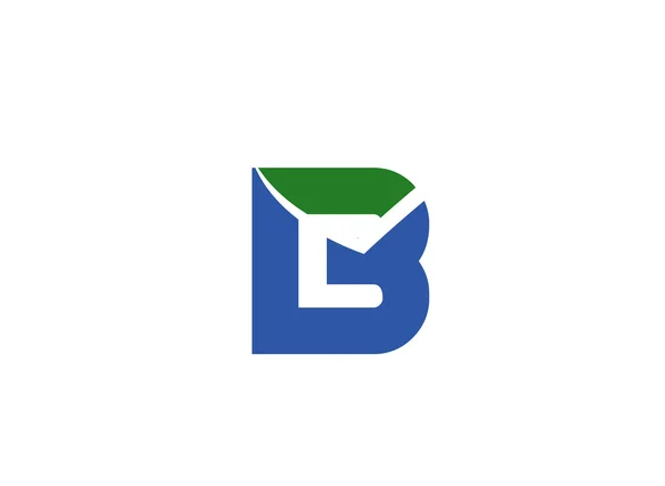 Letter B Logo pictogram ontwerp sjabloon elementen — Stockvector