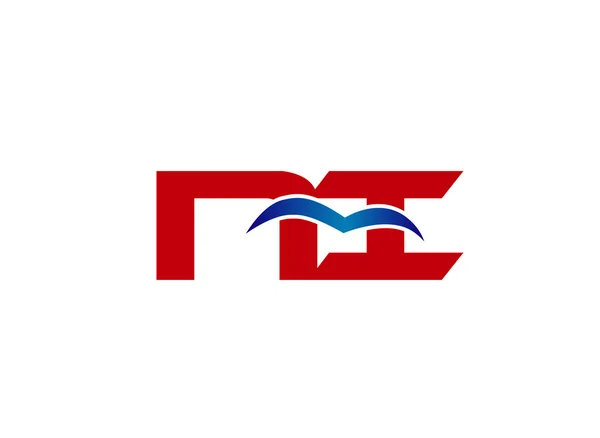 Logotipo de la empresa iN. Logotipo de la empresa iN — Archivo Imágenes Vectoriales