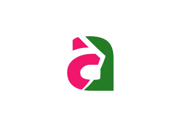 Letter Een logo pictogram ontwerp template elementen — Stockvector