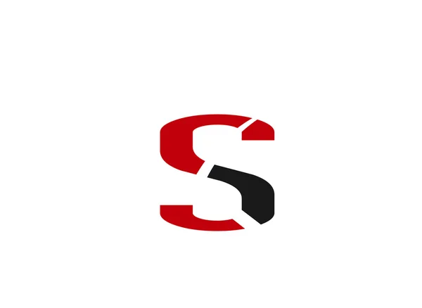 S の文字ロゴに基づく抽象のアイコンのベクトル イラスト — ストックベクタ