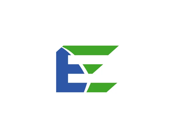 Lettera E logo icona elementi modello di design — Vettoriale Stock