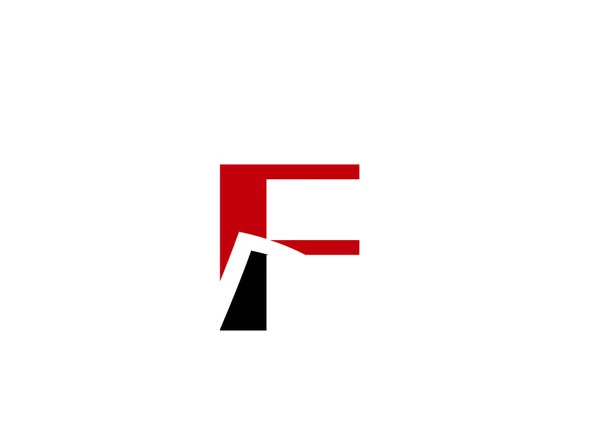 Letter F logo pictogram ontwerp template elementen — Stockvector