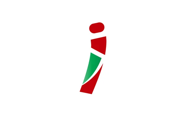 Abstraktní písmeno J logo ikony designu — Stockový vektor