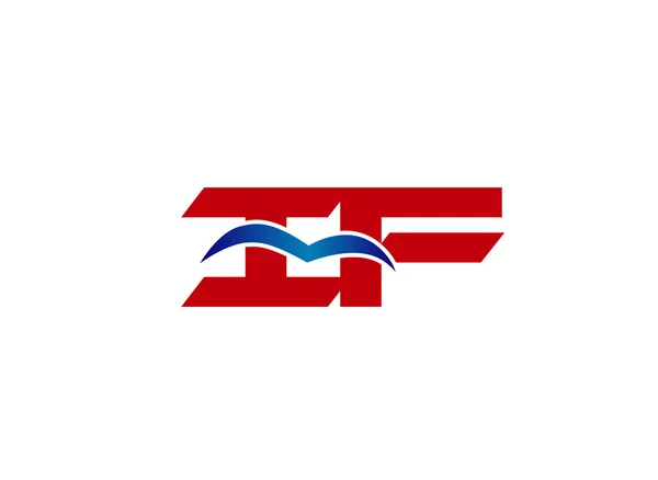 Logo de la société iF. logo de l'entreprise iF — Image vectorielle