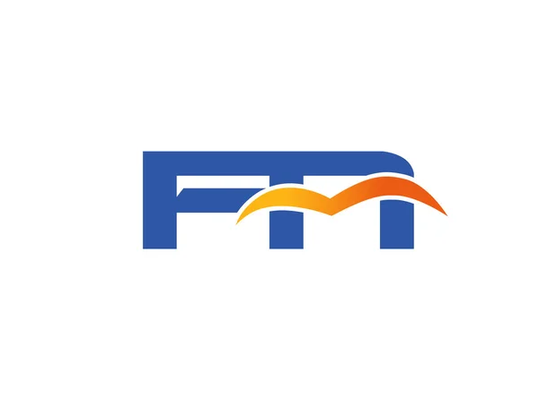 FN initial company logo — Stock Vector