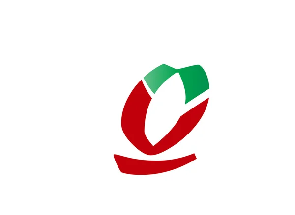 Písmeno q ikonu šablony prvky loga. Vektor znamení barva — Stockový vektor