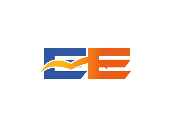 Logo EE. Conception du logo EE — Image vectorielle