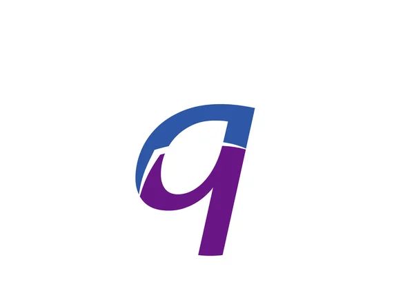 Letra q icono del logotipo — Archivo Imágenes Vectoriales