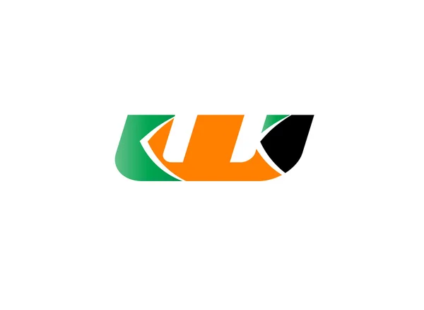 Lettera W logo icona elementi modello di design — Vettoriale Stock