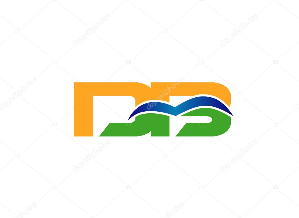 DB company linked letter logo