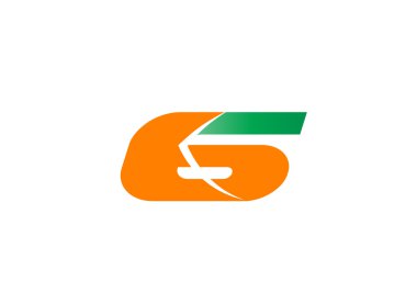 6 numaralı logosunu görmeniz gerekir. Vektör logo tasarım