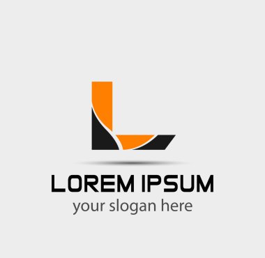 L harfine dayalı soyut simge