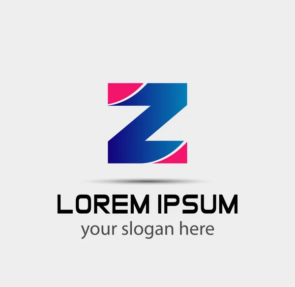 Елементи шаблону дизайну логотипу Letter Z — стоковий вектор