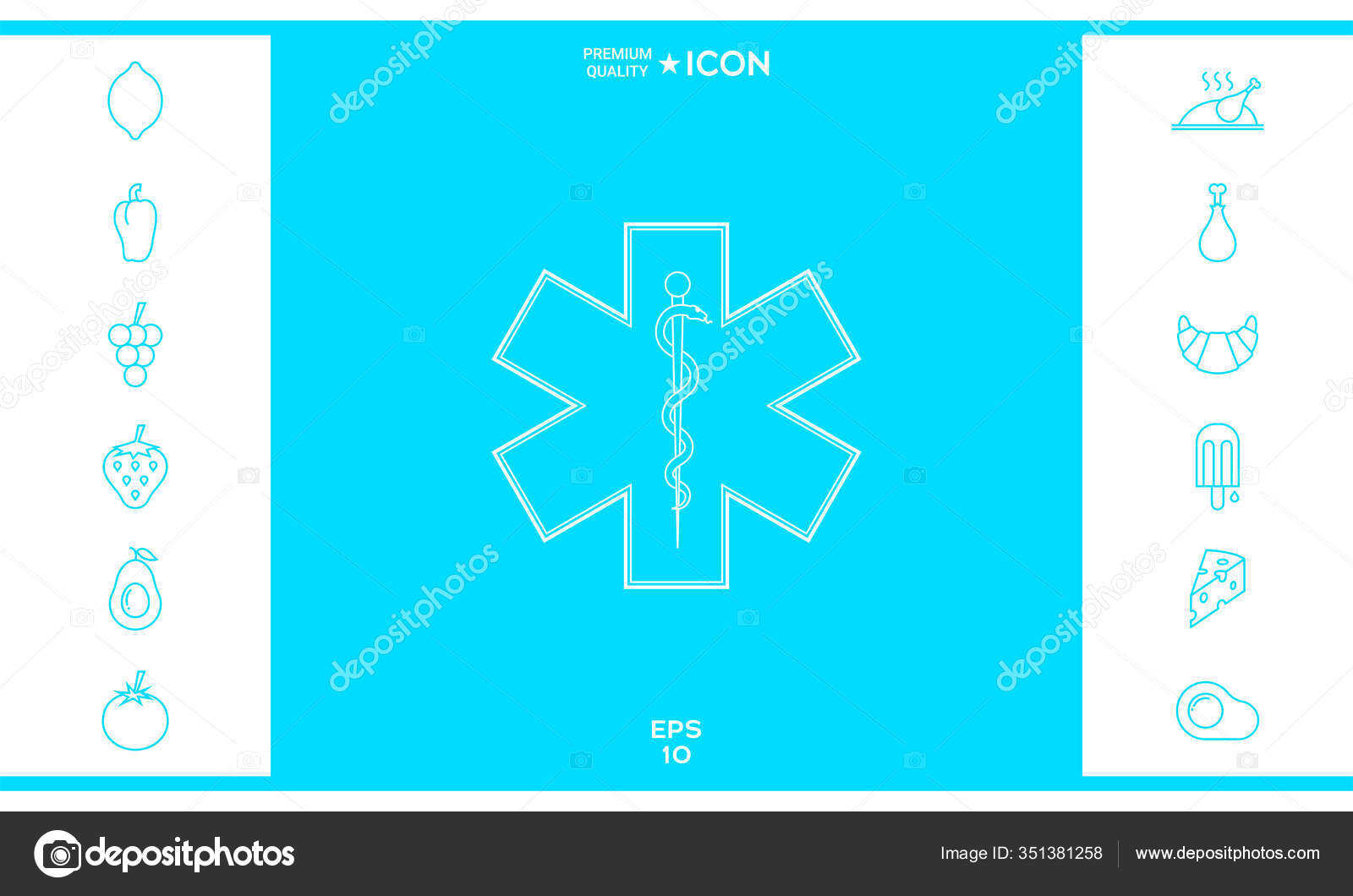 Medical Symbol Star Life ⬇ Vector Image by © sssheina Vector Stock