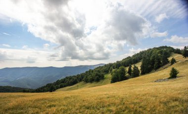 Dağlarda küçük bir tepe