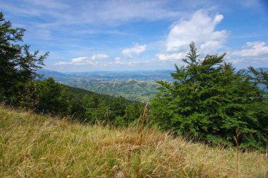 Dağlarda küçük bir tepe