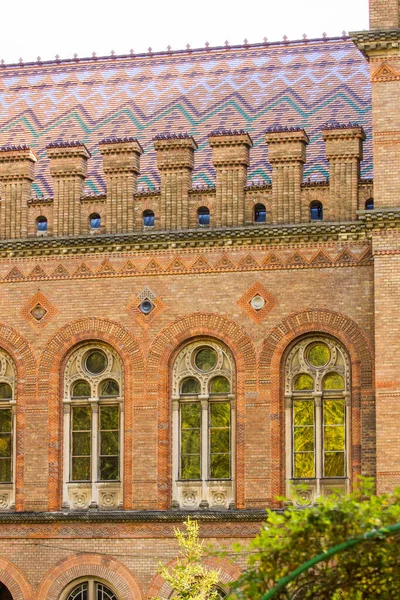 Die Mauer Der Universität — Stockfoto