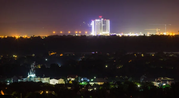 城市的夜景 — 图库照片