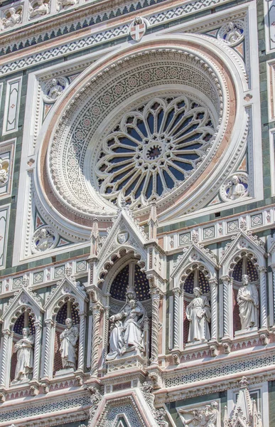 Gevel Van Santa Maria Del Fiore — Stockfoto