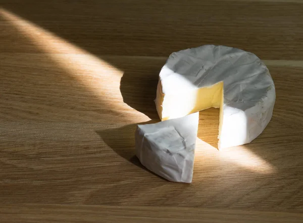 Camembert Kaas Ochtendzon — Stockfoto