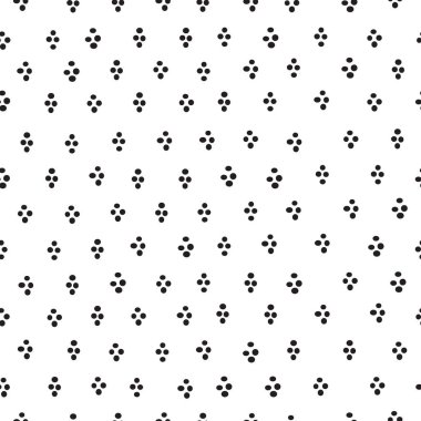 Konfeti sorunsuz vektör yazdırma yuvarlak basit. Benekli grafik ba