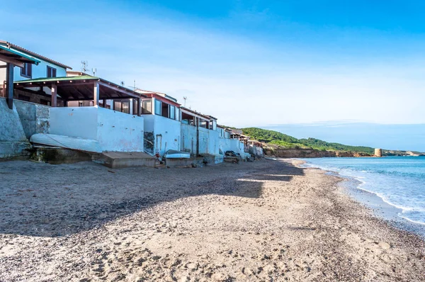 Θαλασσογραφία από την παραλία του Πλαταμώνα — Φωτογραφία Αρχείου