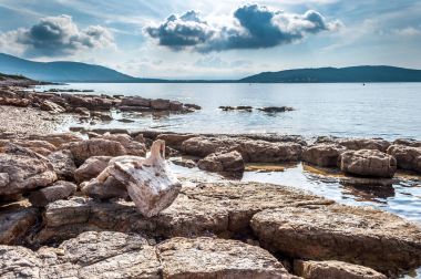 Capo Caccia kıyıya peyzaj