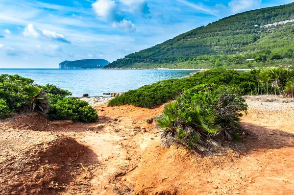 カーポ ・ カッチャの海岸からの風景 — ストック写真