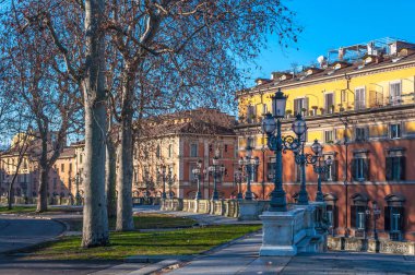 Bologna görünümünde güneşli bir gün