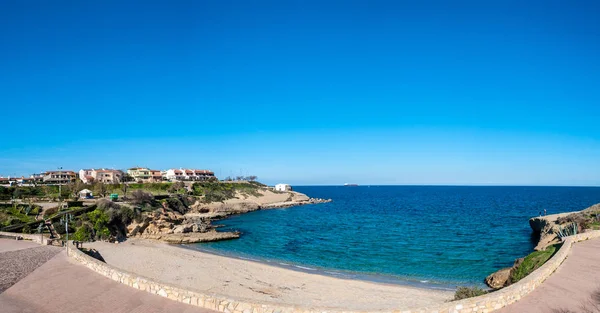 Vista de la costa dentro de la ciudad — Foto de Stock