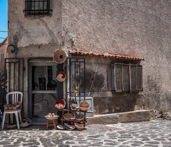 Castelsardo eski köy Hediyelik Dükkanı