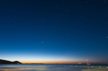 Landscape of coast of Sardinia - Villasimius