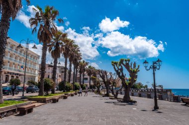 Alghero - Sardunya surlar üzerinde yaya bölgesi