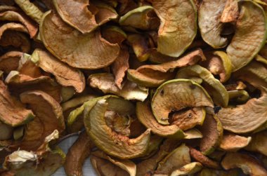 organik elma fırın kurutulmuş