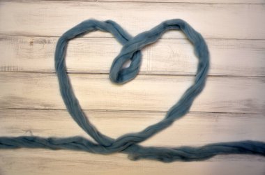 Merinos, yün, Sevgililer günü, aşk iplikler kalbinde
