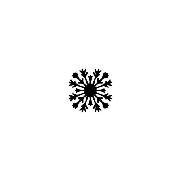 Rzeźbione Płatki Śniegu Ładny Zarys Doodle Sztuki Cyfrowej Drukuj Karty — Zdjęcie stockowe
