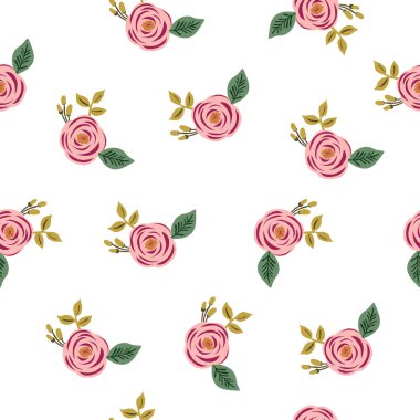 Kusursuz pembe çiçek yaprağı deseni. Tekerrür eden bir doku. Doku yineleniyor.