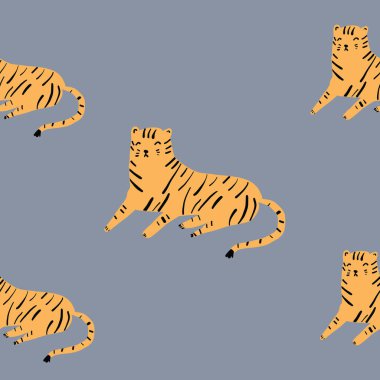 Kusursuz gri leopar deseni tekrarla.