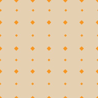 turuncu elmas dikey desen. Bronz bej arka plan. Kusursuz retro klasik doku kalıbı.