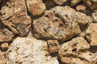 Yatay taş duvar doğa kaya 