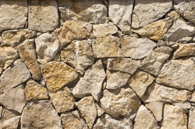Yatay taş duvar doğa kaya 
