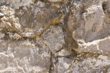 Yatay taş duvar doğa kaya 