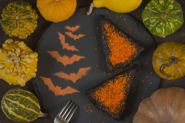 Bir arka planda sahne Cadılar Bayramı Cadılar Bayramı krep