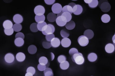 Renkli bokeh (ultra violet)