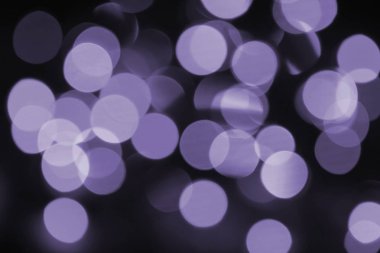 Renkli bokeh (ultra violet)