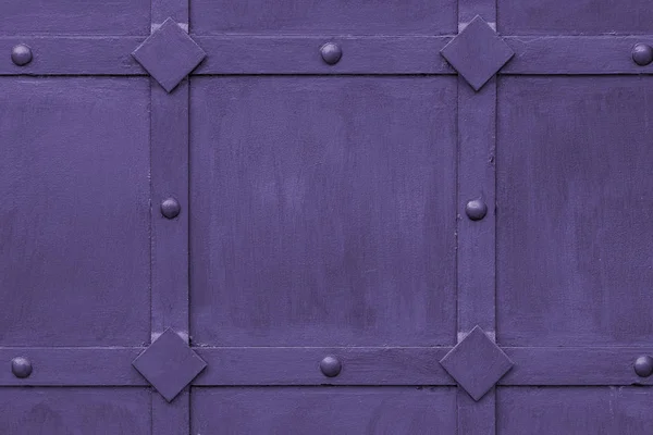 Elementos de la decoración de puerta de hierro forjado (ultra violeta ) — Foto de Stock