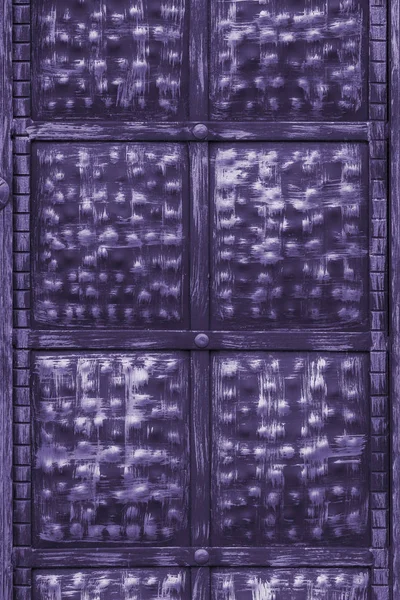 Elementos de la decoración de puerta de hierro forjado (ultra violeta ) — Foto de Stock